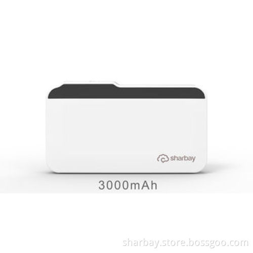 3,000mAh Emergency mobile phone chargers, built-in Li-polymer battery, 5V/1A, RoHS/FCC/CE marksNew